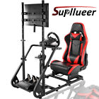 Supllueer Racing Simulator Cockpit Stand or Seat Fit Logitech G923 G29 G920 T300