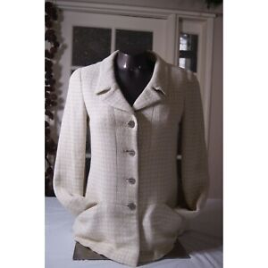 Chanel Cruise Collection Tweed Jacket 2000 Women's Size 36