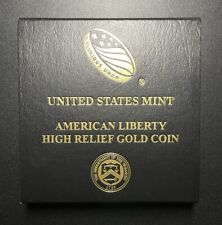 2015 American Liberty High Relief 1 out Gold Coin $100 W West Point Mint OGP