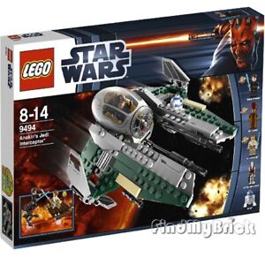 Lego Star Wars 9494 Anakin's Jedi Interceptor - Authentic Factory Sealed NEW