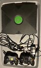 Original Microsoft Xbox Console - Black With Two Controllers, Read Description
