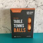 PRO SPIN Ping Pong Balls - Orange 3-Star 40+ Table Tennis Balls Pack of 12 