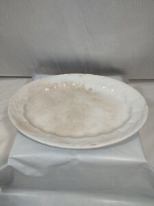 Antique White Ironstone Platter Turner Goddard 14.25