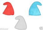 New Smurf Hat Fancy Dress  Gnome White Dwarf One Size Fairy Tale Hats