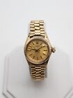 Estate $20,000 18k Yellow Gold OYSTER Perpetual Ladies ROLEX Watch SERVICED 62g