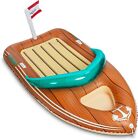 Giant Inflatable Boat Pool Float with Reinforced Cooler,Summer Pool Party Lounge