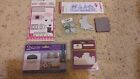 Ice Skates Metal Cutting Dies Lot- Sizzlits Camera Holiday Village Crown Abbey