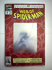 Web of Spider-Man 90 1992 30th Anniversary Silver hologram cover Sealed Polybag