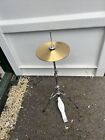 Free P&P. 10” Mini Hi Hat Cymbals With Mini  Stand. Great For Busking.