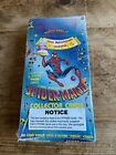 Spider-Man II 30th Anniversary Collector Cards 1992 Factory Sealed Box