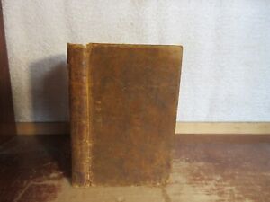 Old SELF-KNOWLEDGE Leather Book 1809 RELIGION PSYCHOLOGY PHILOSOPHY BIBLE GOD ++