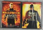 New ListingLOT OF 2 DVD HALLOWEEN FRIDAY THE 13TH.
