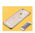 iPhone 6 6s 7 8 Plus Case TPU Silicone  Electroplated Clear Case