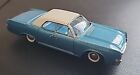Vintage 1960s Blue Lincoln Yonezawa Toys Diapet Metal Diecast Car Japan 60s VTG