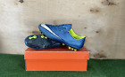 Nike Mercurial Vapor X AG 749699-400 Elit blue boots Cleats mens Football/Soccer