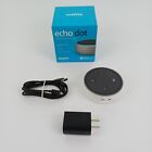 Amazon Echo Dot Black 2nd Generation Smart Speaker With Voice Control  RS03QR