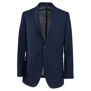 Isaia Relaxed Soft-Constructed Unlined Crisp Fresco Wool Suit 40 Long (Eu 50L)