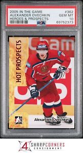 2005 ITG HEROES & PROSPECTS #362 ALEXANDER OVECHKIN RC PSA 10