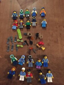 LEGO- CITY- WINTER- CHRISTMAS- SANTA MINIFIGURES- YOU CHOOSE FROM LIST- YOU PICK