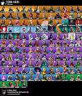136 Outfits FN The Reaper, Blue Squire, Rogue Agent, Black Widow, Frozen Bundle