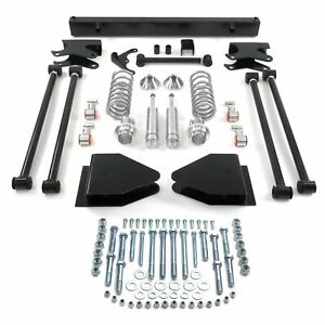 Fits Ford 1967-72 Truck F-100 Rear Parallel 4-Link Suspension Kit + Coilover FE (For: 1972 Ford F-100)