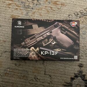 KJ Works KP-13F Full Auto Metal  Slide GBB Pistol ( Tan)