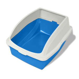 Large Framed Cat Pan (Cat Litter Box with Rim)
