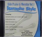 Kids Praise & Worship Volume 1 Christian Karaoke Style NEW CD+G Daywind 6 Songs