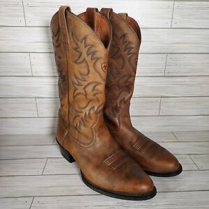Ariat Oil Tanned Glove Leather Kicker Western Boots Shoes Footwear Mens Sz 12 EE