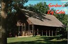 Gardner Log Cabin, Spirit Lake, ARNOLD'S PARK, Iowa Postcard