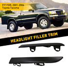 For 2001-2004 Toyota Tacoma Front Bumper Headlight Filler Trim Panel Accessories (For: Toyota Tacoma)