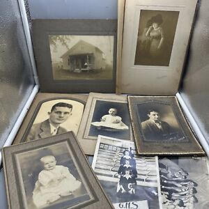 Vintage Lot Photos Early 1900's, Old Family Album, West Virginia