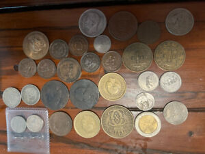 Lot of foreign coins MUST read lots early dates
