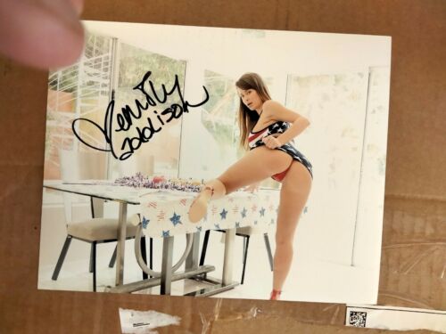 Pornstar Emily Addison Autographed 8x10 Photo Nude