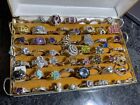 GORGEOUS ASSORTMENT LOT OF 65 ALL MARKED 925 STERLING SILVER RINGS  242.6 Grams