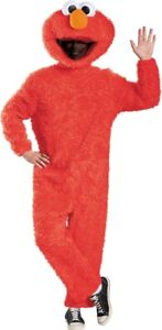 Elmo Adult Prestige Costume Plush Sesame Street Halloween