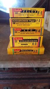 Lot Of Expired  Kodak Dark Room  Print Paper 4x5