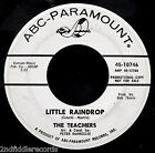 THE TEACHERS-Little Raindrop-Vocal 60's Rock 45-ABC PARAMOUNT #45-10746