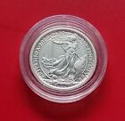 2020 Great Britain UK Silver Britannia 1/10 oz .999 Fine Silver 20p Coin In Cap