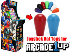 Arcade1up Marvel vs Capcom - Joystick Bat Tops UPGRADE! (2pcs Red/Blue)