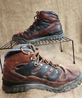 Reebok Mens Size US 12.5 Eur 47.5 Brown & Black Leather High Tops Hiking Boots