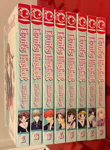 Fruits Basket Manga English Volumes 1-7 & 9 Graphic Novel Lot