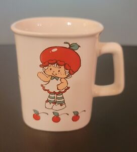 Rare Vintage Strawberry Shortcake/Cherry Cuddler&Gooseberry Mug/Cup Design Coll.
