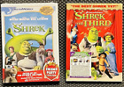 Shrek Swamp Party 2 DVD reg. & 3D Pack & Shrek the Third DVD lot All New Sealed.