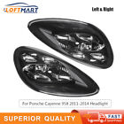 LEFT &RIGHT LED Headlight Assembly Front Lamps For Porsche Cayenne 958 2011-2014 (For: Porsche)