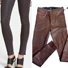 Citizens of Humanity Rocket High Rise Skinny Coated Jeans Lhasa Red Size 27 NEW