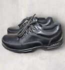 Rockport Men's Eureka Walking Shoes K71218 Black Size 8.5 M Leather Casual