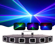 2pcs Laser Stage Lighting NightClub Disco 6 Lens Rgb Full Colour 6 eyes DJ Light