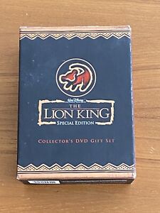 The Lion King Disney Collectors DVD Gift Set XLNT! DVD, Book, Cards
