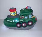 Hess 2023 Plush Tugboat Toy Tug Boat Truck With Light and Sound Tested & Works
